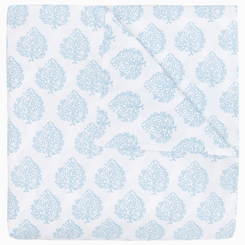 Mali Light Indigo Organic Duvet