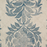 Asma Peacock Woven Quilt Swatch - High Quality Image of 