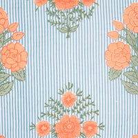 Bipin Tangerine Quilt Swatch - High Quality Image of 