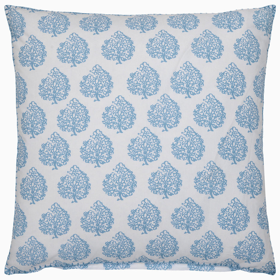 Mali Light Indigo Organic Sham