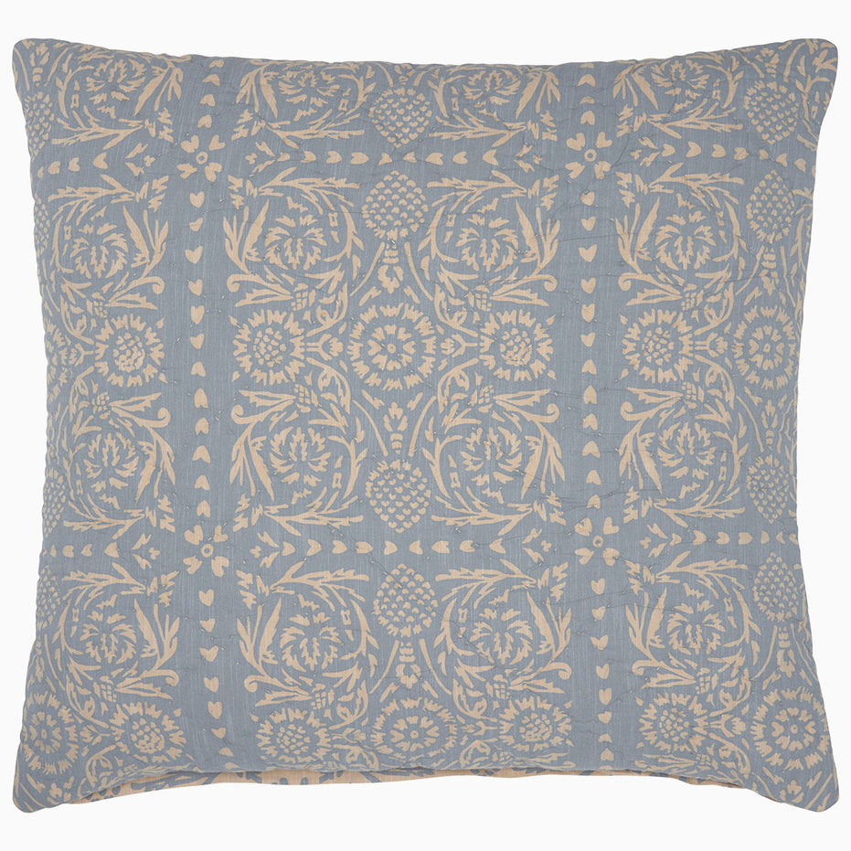Raisa Slate Woven Sham