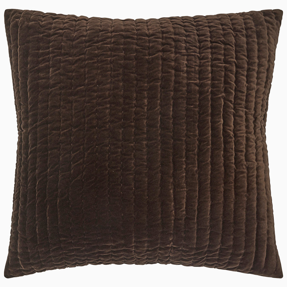 Velvet Coffee Sham