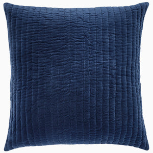 Velvet Indigo Sham