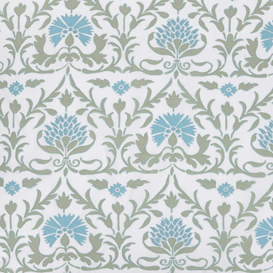 Vidya Leaf Organic Duvet Swatch