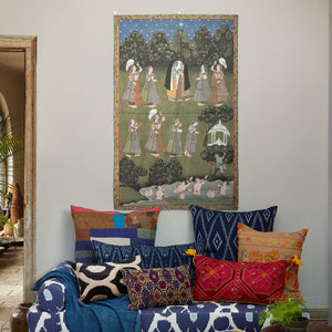 Gopis Always Swimming Tapestry