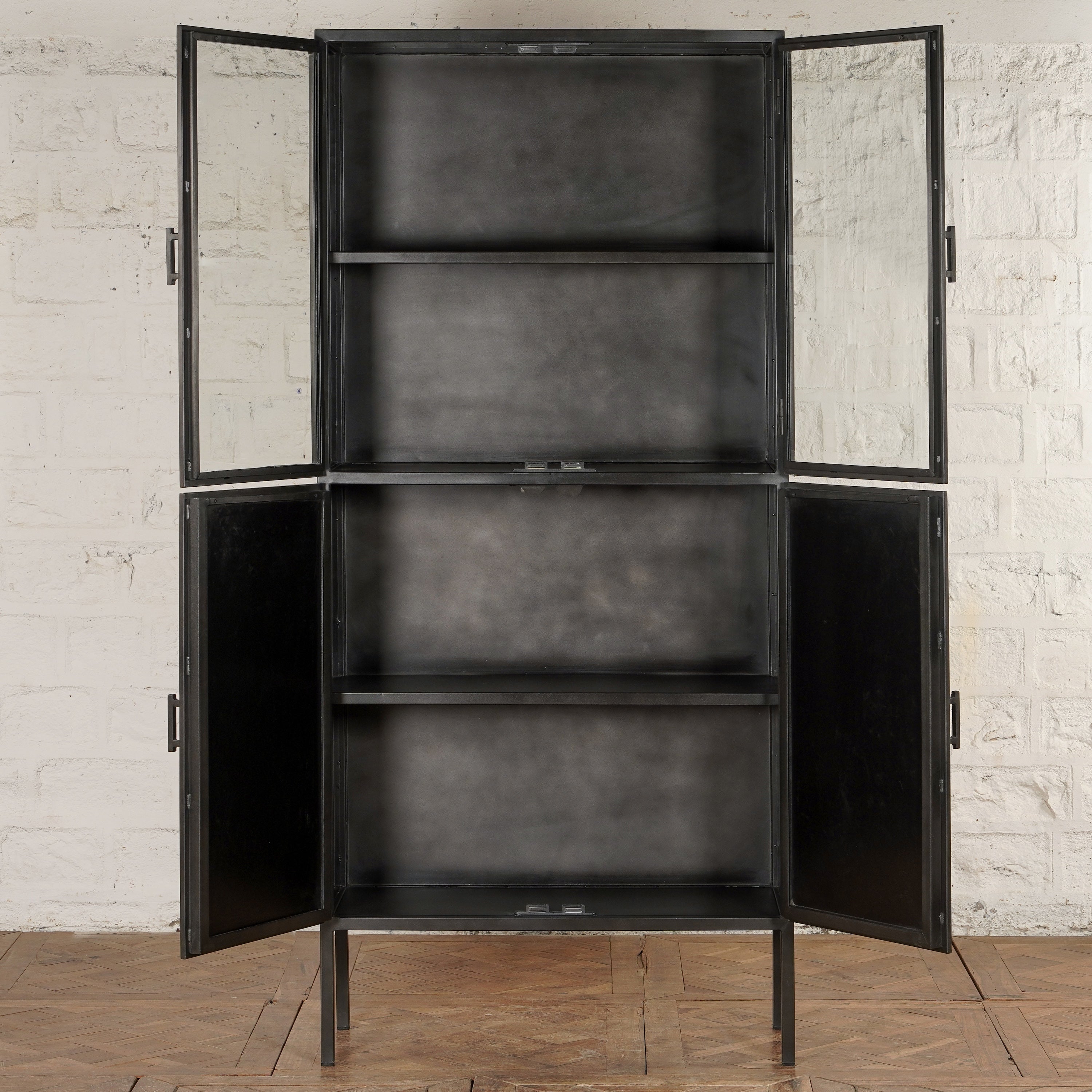 Samar Iron and Brass Cabinet