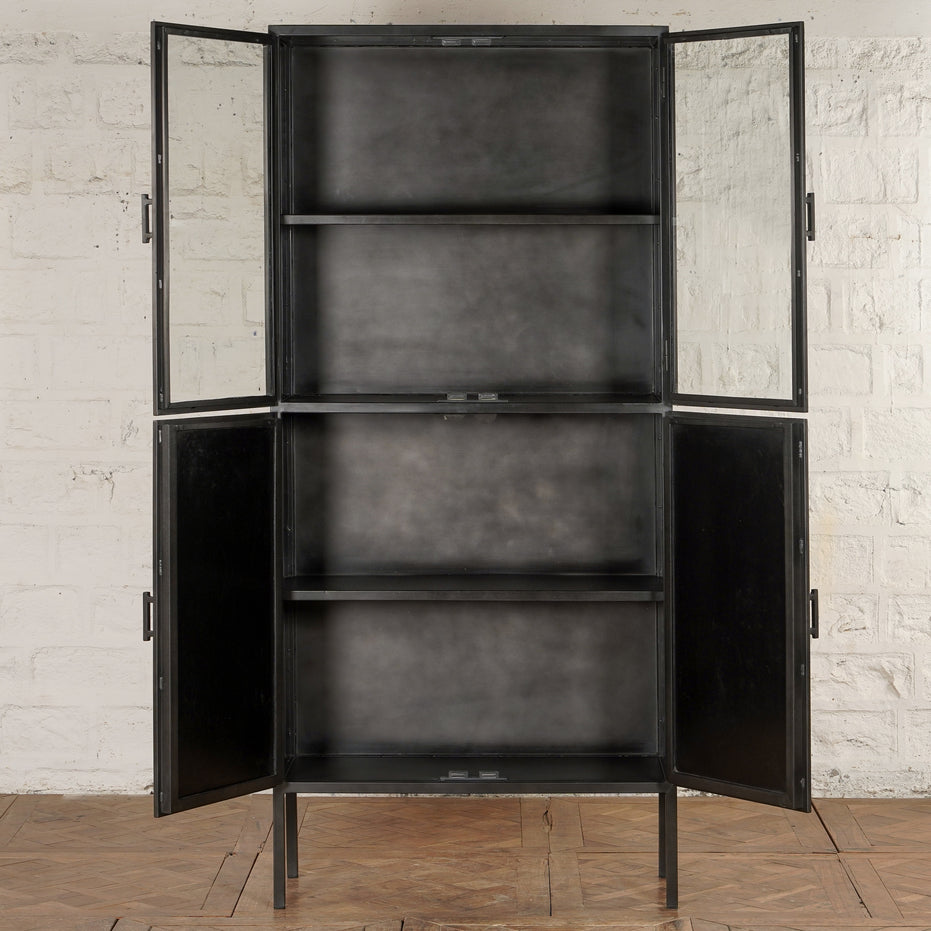 Samar Iron and Brass Cabinet