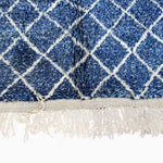 Blue Village Wool Rug - 33662419173422
