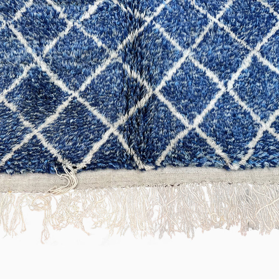 Blue Village Wool Rug