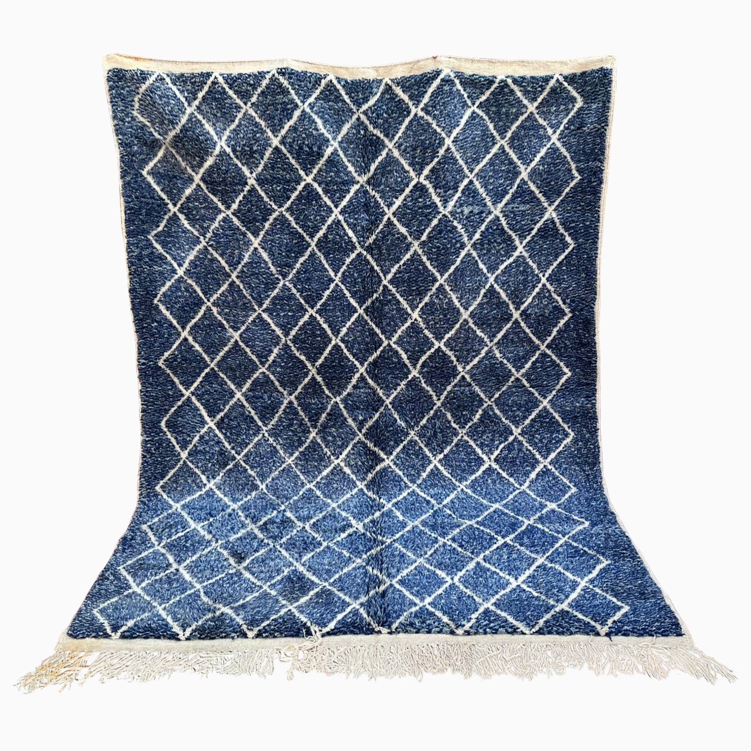 Blue Village Wool Rug