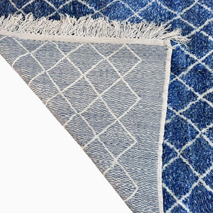 Blue Village Wool Rug