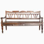 Anglo Indian Teak Bench - 30865785421870