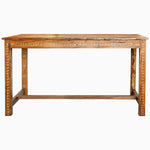 Anglo Indian Teak Inlaid Table - 30865769955374