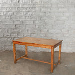 Anglo Indian Teak Inlaid Table - 31486545035310