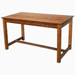 Anglo Indian Teak Inlaid Table - 30865769758766