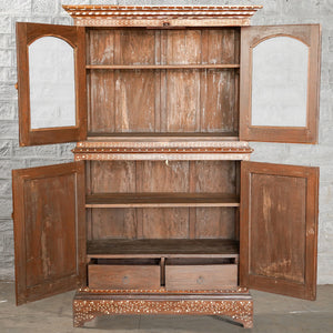 Anglo Indian Teak Cabinet 4