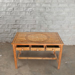 Anglo Indian Teak Desk - 31486541955118