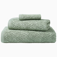 Maze Sage Bath Towel - High Quality Image of 