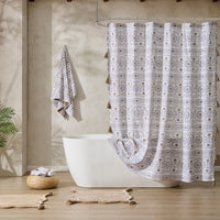 Rangila Linen Shower Curtain - High Quality Image of 