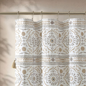 Rangila Linen Shower Curtain