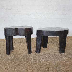 Bhanu Teak Naga Stool