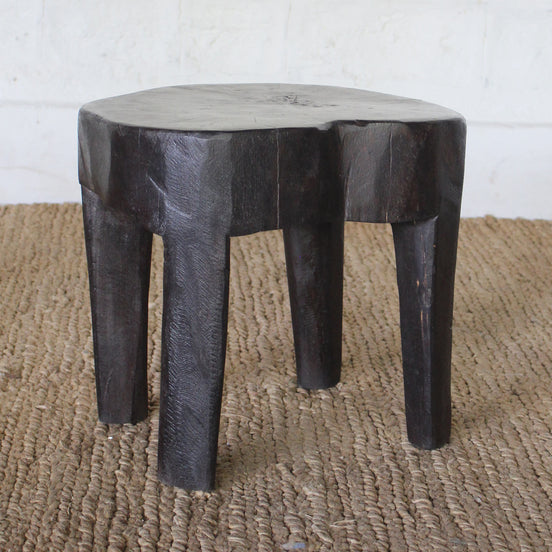 Bhanu Teak Naga Stool