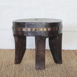 Shasha Teak Naga Stool