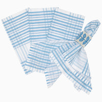 Keshav Azure Napkins (Set of 4) - High Quality Image of 