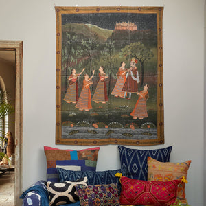 Palace In The Hills Tapestry
