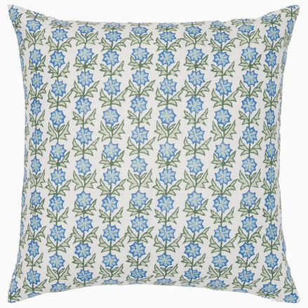 Akhil Light Indigo Outdoor Decorative Pillow