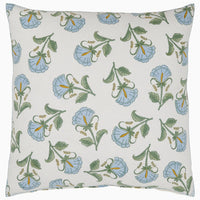 Farah Light Indigo Decorative Pillow - High Quality Image of 