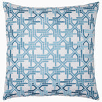 A Girik Decorative Pillow made of cotton linen by John Robshaw. - 30793305915438