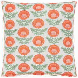 Kaavia Tangerine Decorative Pillow