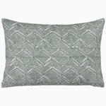 A Kimaya Kidney Pillow with a geometric pattern by John Robshaw. - 30403604447278