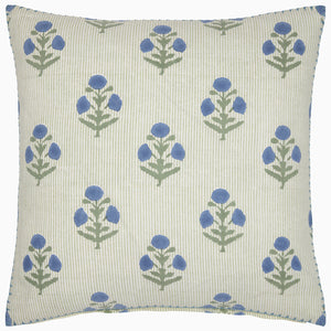 Lucy Azure Decorative Pillow