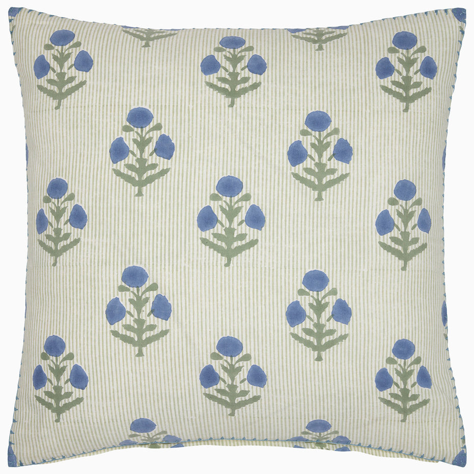 Lucy Azure Decorative Pillow