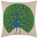 Majestic Peacock Decorative Pillow