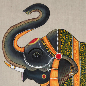 Spring Elephant Decorative Pillow