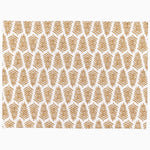 A Lia Gold Placemat by Tabletop is a metallic gold printed placemat. - 30405178490926
