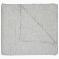 Vivada Light Gray Woven Quilt - High Quality Image of 