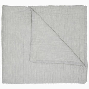 Vivada Light Gray Woven Quilt