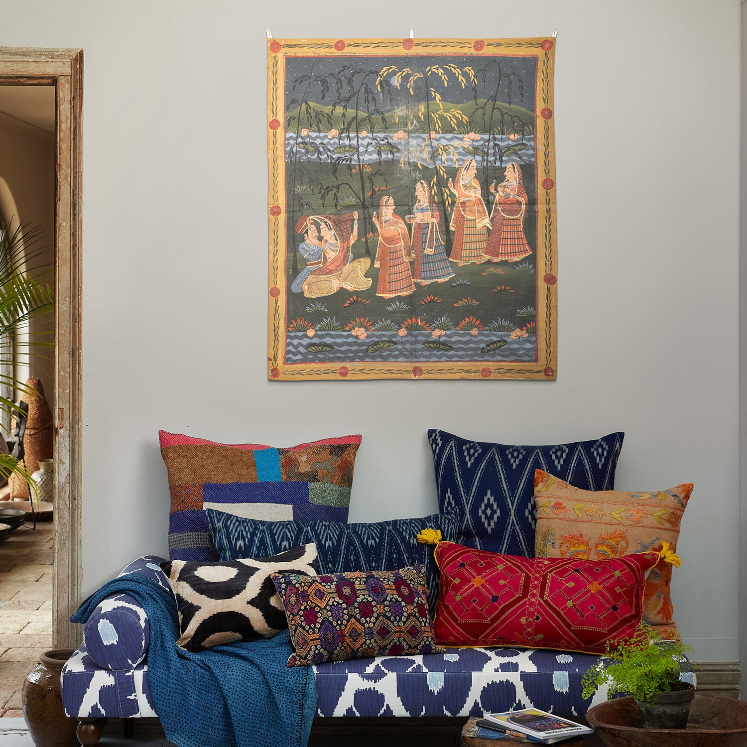 Riverside Evening Tapestry