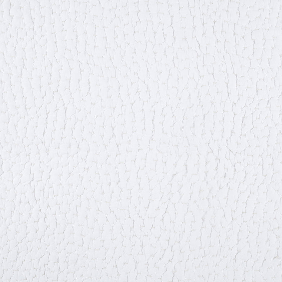 Organic Hand Stitched White Quilt