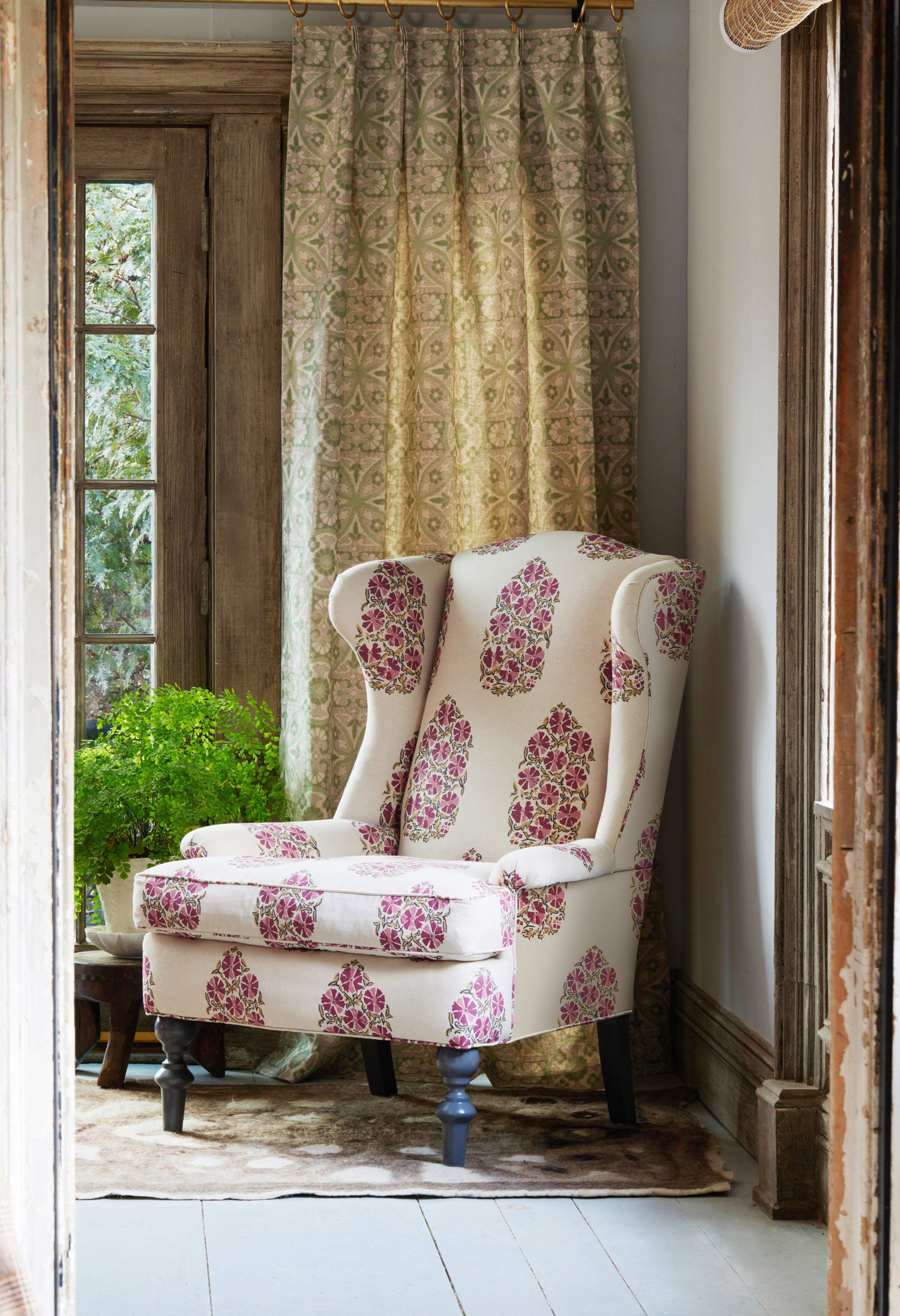Saanya Berry Fabric