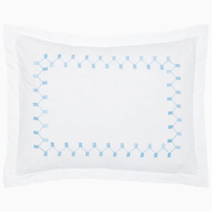 Anketi Light Indigo Border Sham