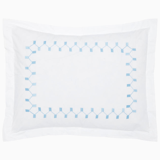 Anketi Light Indigo Border Sham