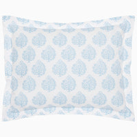 Mali Light Indigo Organic Sham - High Quality Image of 