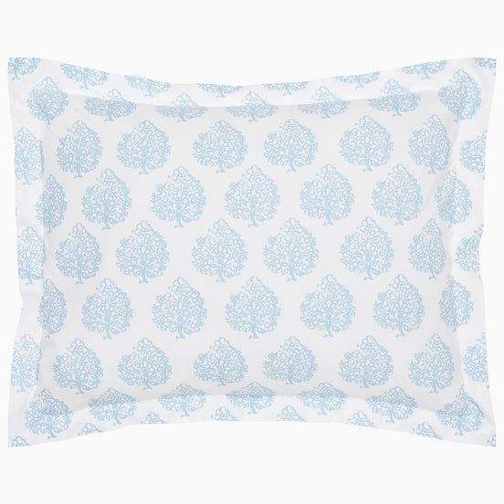 Mali Light Indigo Organic Sham