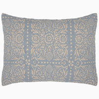 Raisa Slate Woven Sham - High Quality Image of 