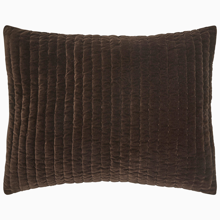 Velvet Coffee Sham